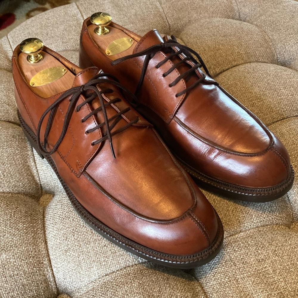 Made in Italy Johnston and Murphy Passport Collection Sz 9.5 Shoes.